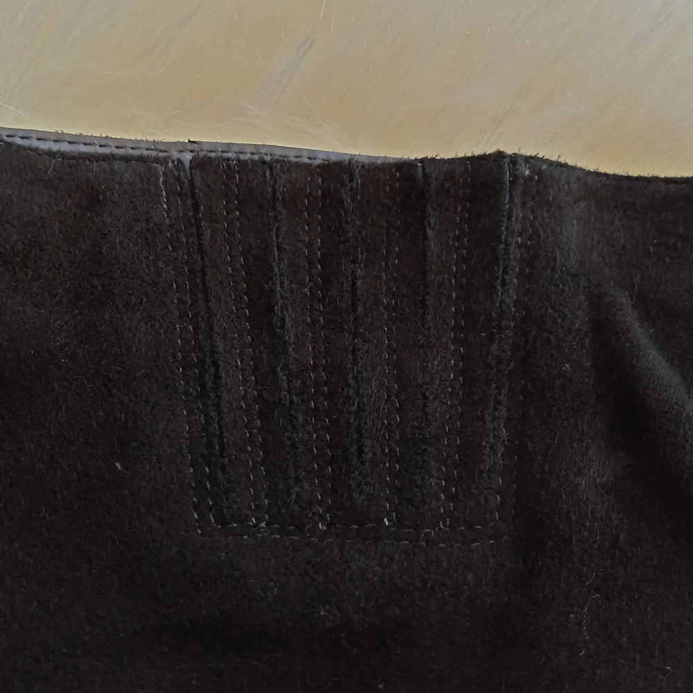 Vince suede black over the knee boots
